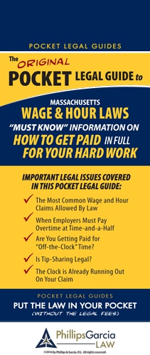 The ORIGINAL Pocket Legal Guide to Massachusetts Wage & Hour Laws